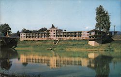 Riverside Motel and Restaurant Grants Pass, OR Postcard Postcard Postcard