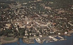 Aerial View of Nyack, New York Postcard