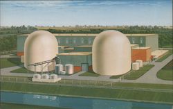 Surry Power Station Postcard