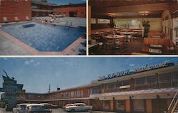 Mel's Motor Hotel & Top Deck Restaurant Postcard