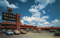 Desert Village Motel Fort Worth, TX John A. Stryker Postcard Postcard Postcard