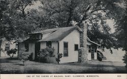 One of the Cabins at Kaldahl Kamp Postcard