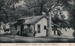 One of the Cabins at Kaldahl Kamp Glenwood, MN Postcard Postcard Postcard