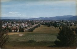 Birdseye View - Kalispell Golf Course Postcard