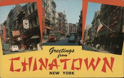 Greetings from Chinatown Postcard