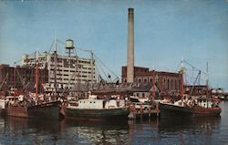 New Bedford Waterfront Postcard