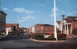 Walnut Street Looking North Postcard