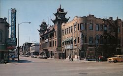 The Chinese Temple of Chicago Postcard