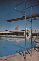 Swimming Pool Area Hotel Sahara Postcard