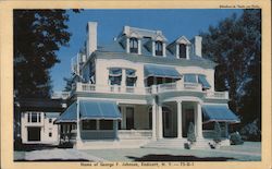 Home of Geroge F. Johnson Endicott, NY Postcard Postcard Postcard