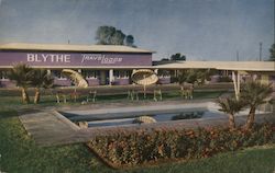 Blythe Travel Lodge Postcard