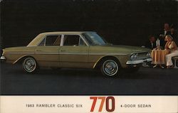 1693 Rambler Classic Six - 770 - 4-Door Sedan Postcard