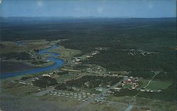 Aerial View of Copalis Beach Postcard