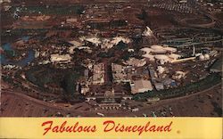 Aerial View of Disneyland Postcard