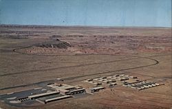 Aerial View of Painted Desert National Monument Postcard