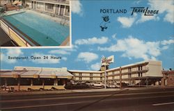 Portland Travelodge Oregon Postcard Postcard Postcard