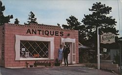 Spinning Wheel Antiques Woodland Park, CO Vern Postcard Postcard Postcard