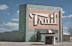 Trail Drive In Theater Amarillo, TX John Margolies Postcard Postcard Postcard