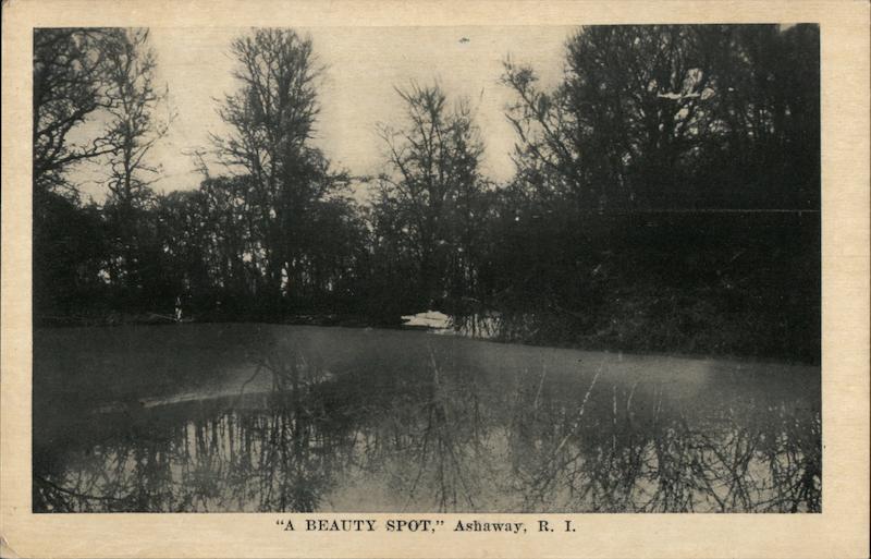 A Beauty Spot, Ashaway, R. I Rhode Island