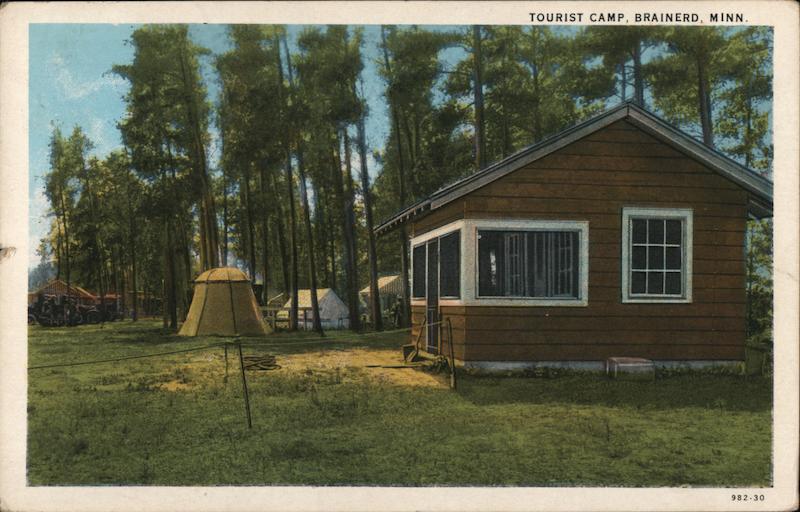 Tourist Camp Brainerd Minnesota