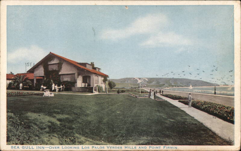 Sea Gull Inn, Overlooking Los Palos Verdes Hills and Point Firmin Redondo Beach California