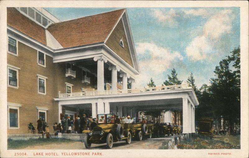 Lake Hotel Yellowstone National Park Wyoming