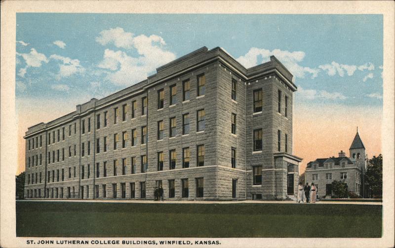 St. John Lutheran College Buildings Winfield Kansas