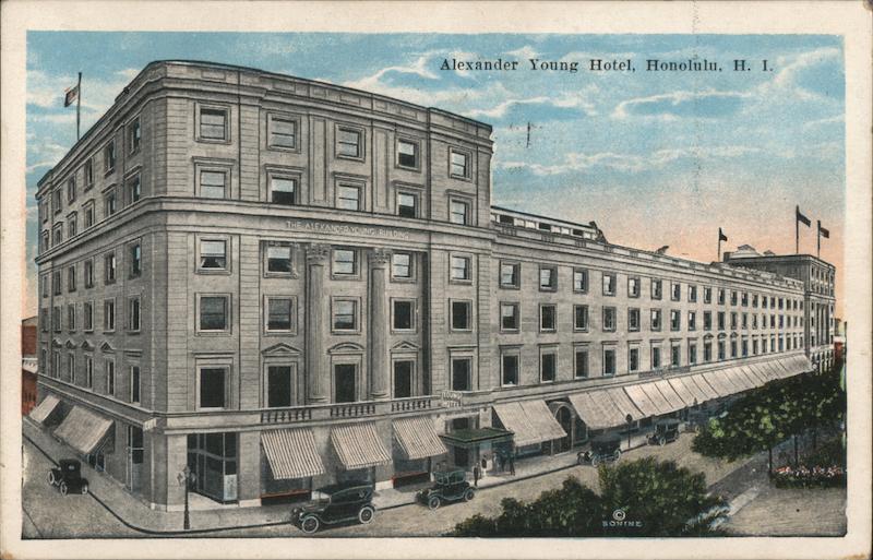 Alexander Young Hotel Honolulu Hawaii