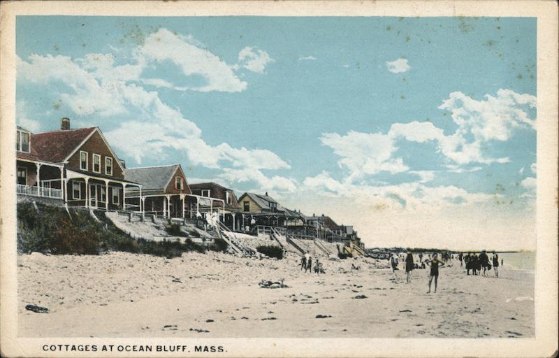 Cottages Ocean Bluff Massachusetts