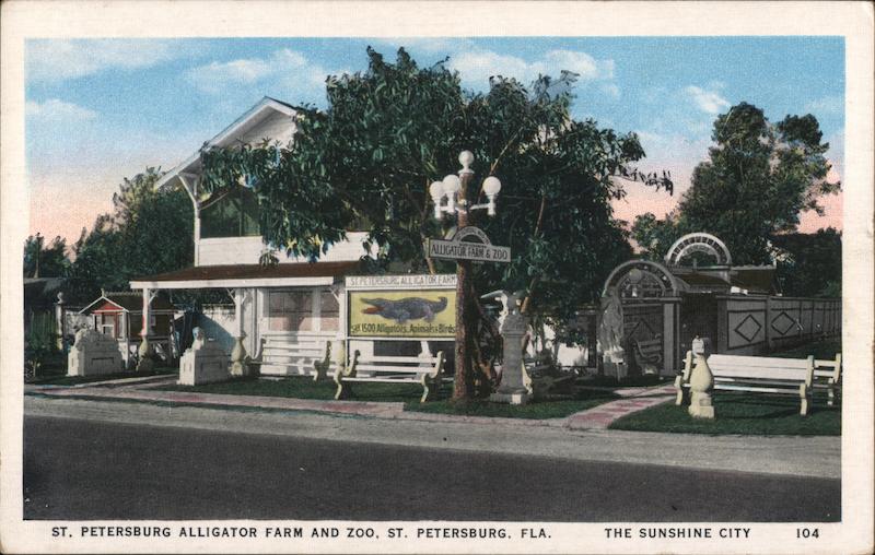 St. Petersburg Alligator Farm and Zoo Florida