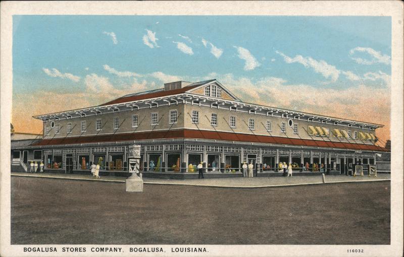 Bogalusa Stores Company Louisiana Postcard