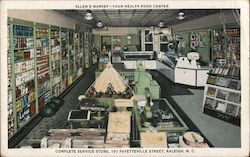 Allen's Market - Your Health Food Center Raleigh, NC Postcard Postcard Postcard