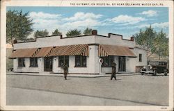 The Gateway, on Route No. 611 Delaware Water Gap, PA Postcard Postcard Postcard