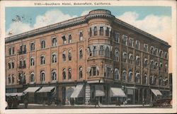 Southern Hotel Bakersfield, CA Postcard Postcard Postcard