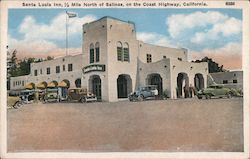 Santa Lucia Inn Salinas, CA Postcard Postcard Postcard