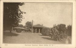 Railway Station Postcard