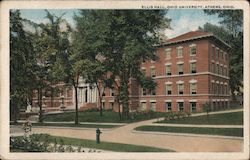 Ellis Hall, Ohio University Postcard