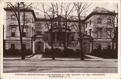 National Headquarters and Museum of the Society of Cincinnati Postcard