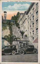 Court Flight Los Angeles, CA Postcard Postcard Postcard