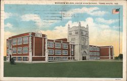 Woodrow Wilson Junior High School Postcard