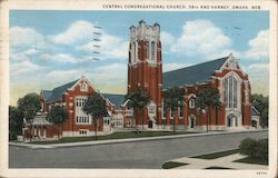 Central Congregational Chruch, 36th and Harney Postcard