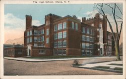 Ithaca High School Postcard