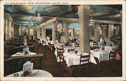 Spanish Room, Hotel Buckminster Boston, MA Postcard Postcard Postcard