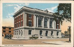 Post Office Hastings, NE Postcard Postcard Postcard