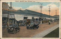 French Market Postcard