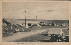 Falls View Tourist Camp and Upper Rapids Postcard