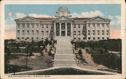 New Richardson Hall Winfield, KS Postcard Postcard Postcard