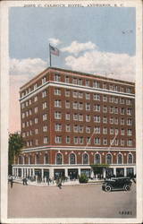 John C. Calhoun Hotel Anderson, SC Postcard Postcard Postcard