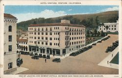 Hotel Ventura California Postcard Postcard Postcard