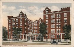 Highland Court Hotel Postcard